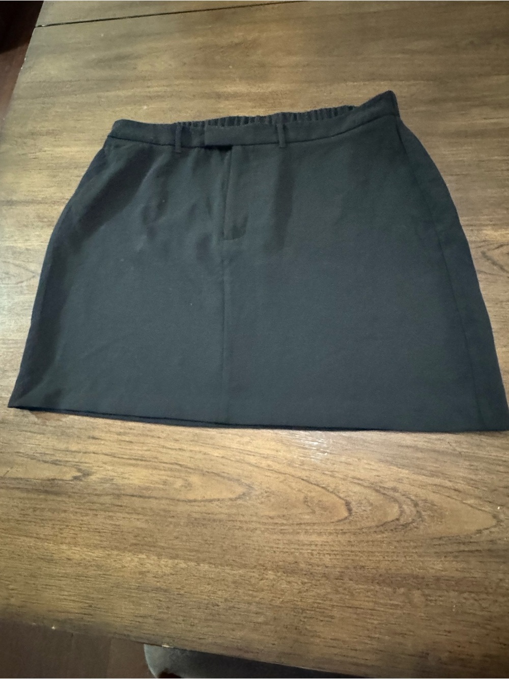 a new day Black Mini Skirt with Elastic Waistband